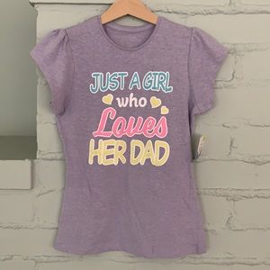 NWT Girls Dad T-shirt